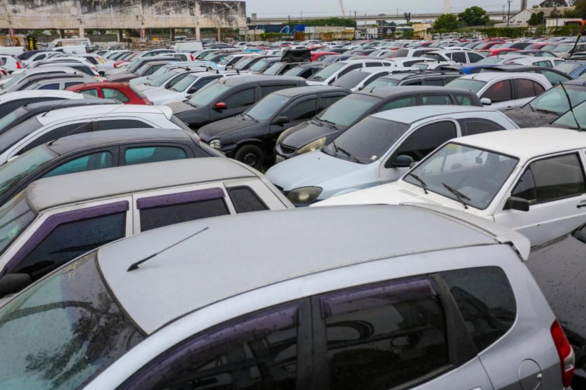 Região Noroeste terá leilão do Detran com mais de 600 veículos